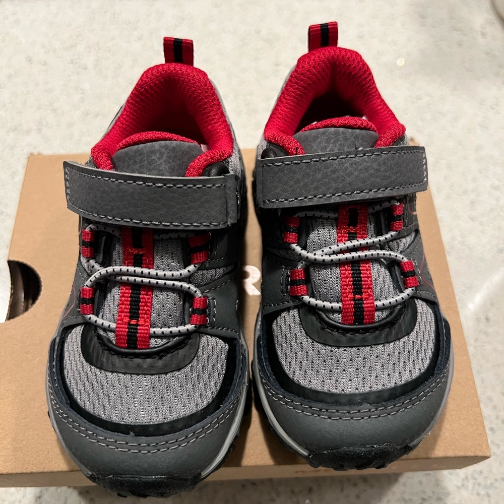 Merrell Kid's Trail Quest Hiking Sneaker Gray/Black Size 5
